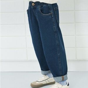 EUC HANNA ANDERSSON Denim Barrel Pants
